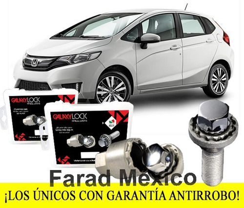 Tuercas Seguridad Honda Fit Fun (cvt)