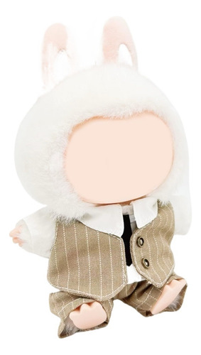 Ropa Para Muñeca Labubu De 17 Cm, Conjunto De Tres Piezas.