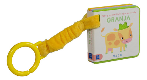 Libro Para Bebés: Toca Y Siente: Librito Para Carriola Granja