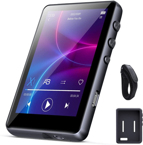 Reproductor Mp3 Bluetooth 5.0 32gb Pantalla Táctil Hifi