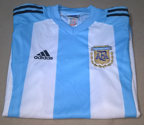 Camiseta Adidas Selección Argentina 2002 Original (Usado)