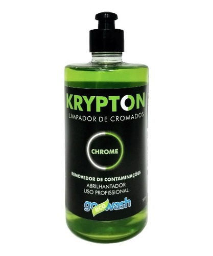 Krypton Chrome - Limpador De Cromados 500ml Goecowash
