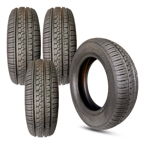 Kit 4 Pneus Longway 175/65r14 P400 Evo Ks 84t Aro 14 Inmetro