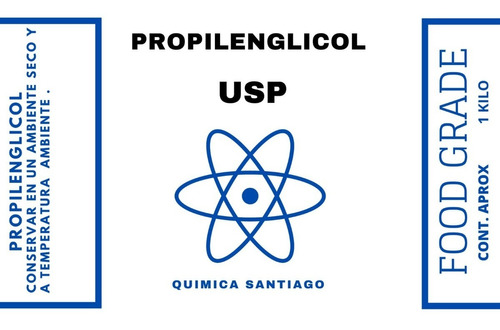 Propilenglicol Usp Kilo Quimica Santiago 