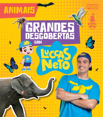 Grandes Descobertas Com Luccas Neto - Animais, De Neto, Luccas. Editora Nova Fronteira Participações S/a, Capa Dura Em Português, 2019