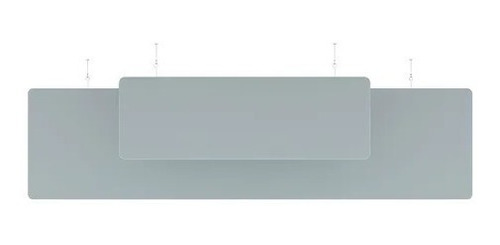 Panel Aislante Acústico Bafle Flat L Acuflex 61x20x3
