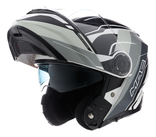 Casco Moto Rebatible Mac Rock Talle Xxl Genamax