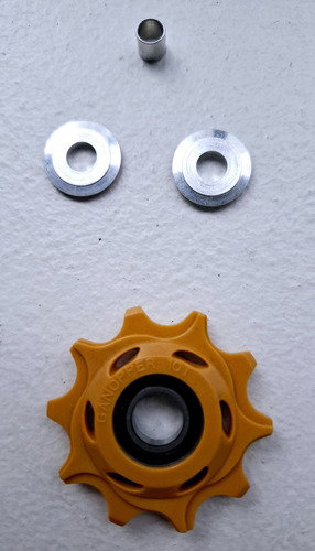 Roldana Pata Cambio 10t Bicicleta Polea Compatible Shimano