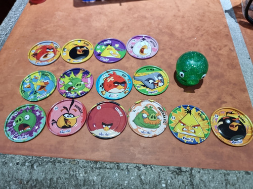 Colección Completa Tazos Angry Birds De Vualá 