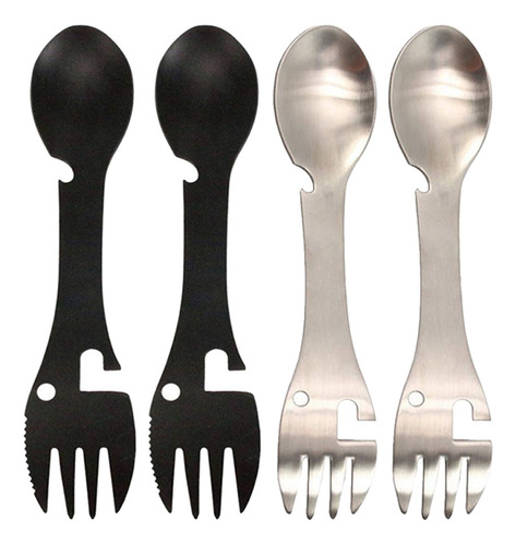 Abridor De Latas Spork Con Forma De Cuchara Para Cerveza, 4