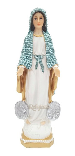 Virgen Milagrosa Perl 20cm Poliresina 529-41014 Religiozzi