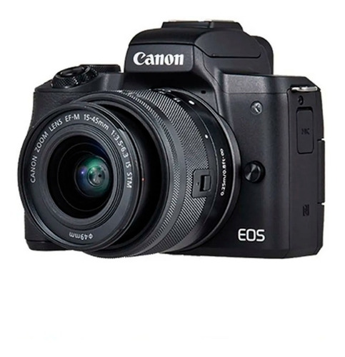 Camara Canon Eos M50 Mark Ii 15-45 24mp 4k Bth Wifi Entrega