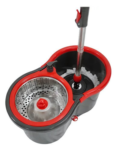 Mop Flat 360 Magico Rodo Giratorio Mop Rodo Limpa Vidro