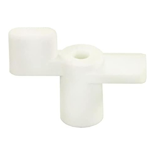 Soporte De Puerta De Entrada Abatible Blanco De 1/2 (...