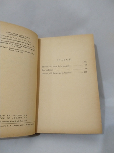 Efestos Quo Vadimis Hermes Fournier D Albe T W Jones (Usado)