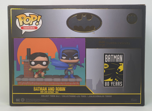 Funko Pop Batman And Robin Movie Moments Dc Comics (Usado)