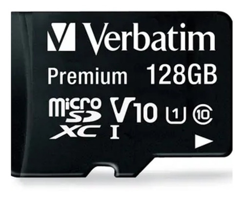 Imagen 3 de 6 de Tarjeta De Memoria Verbatim 44085 Premium Sd 128gb Clase 10