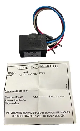 Cdi Scooter Suzuki Tvs / Dze 1408