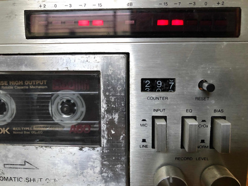 Tape Deck Aiko 3000 Funcionando Perfeitamente (Usado)