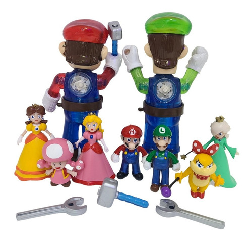 Set Super Mario Bros The Brothers Con Luz Mod 1 Epi