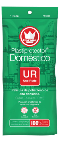 Plástico Protector Uso Rudo 10 Pz