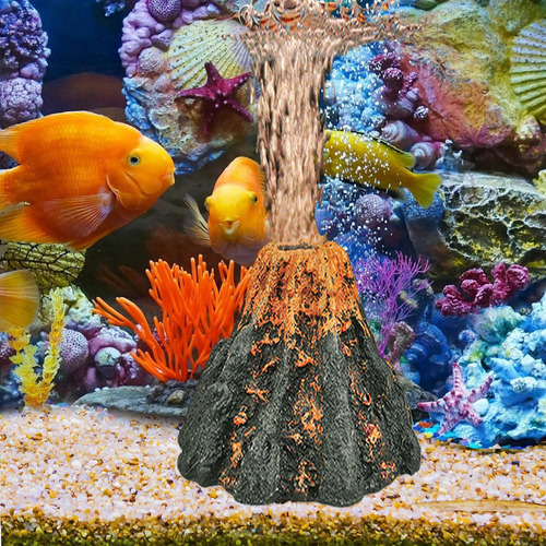 Volcán De Acuario Decoraciones Para Peceras Decoración De Ac