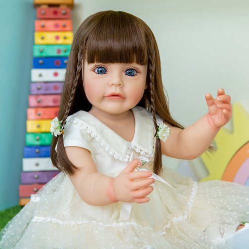 (bn) Bebé Renacido En 3d De Aspecto Real Para Muñeca Soft Vi