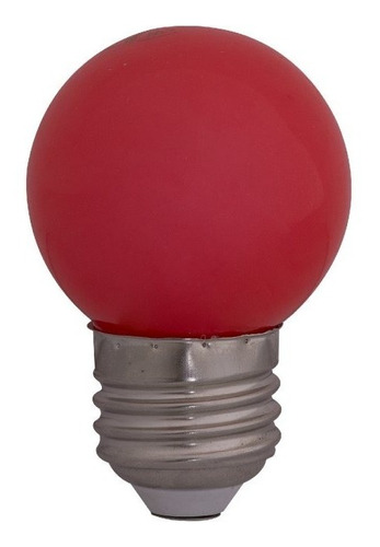 Bombillo Led Ping Pong E27 6000k 1w Colores X110 V 