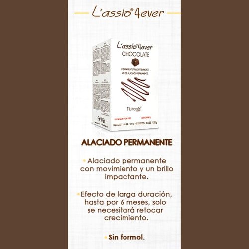 Nutrapél L'assio 4ever Alaciado Permanente Para Navidad