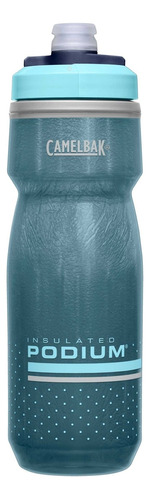 Botella Camelbak Podium Chill Pro Thermal Caramanhola de 620 ml, color azul oscuro