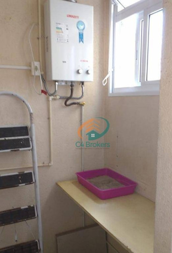 Apartamento Com 2 Dormitórios À Venda, 60 M² Por R$ 235.000,00 - Vila Augusta - Guarulhos/sp - Ap1276
