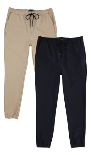 2 Pack Jogger Deportivo Holstone Elástico Para Hombre