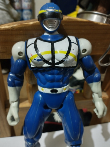 Power Ranger Blue Space Bootleg 26cm (Usado)