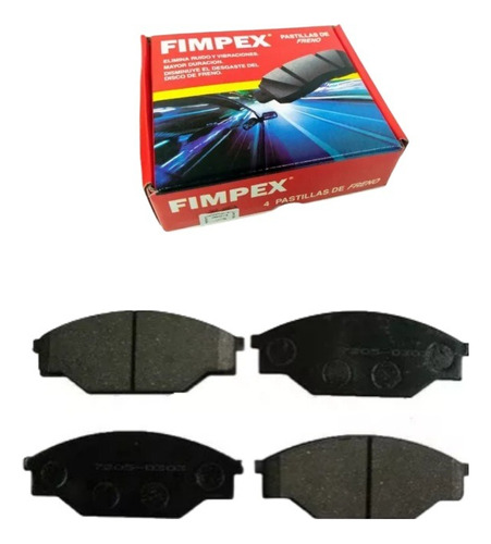 Pastillas De Freno Para Toyota Hi Lux 4x2  1989-1999 Delante