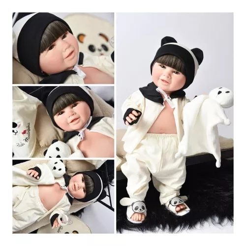 Bebê Reborn Menino 100% Silicone- Noah (Pronta Entrega) - Dinda