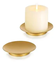 Comprar Romadedi Portavelas De Hierro  Portavelas Dorado