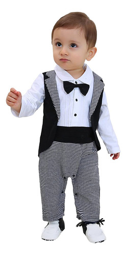 Mono De Esmoquin Para Hombre Con Esmoquin Para Niños, Trajes