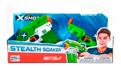 Pistola Agua Xshot Blaster X2 Doble Stealth Soaker