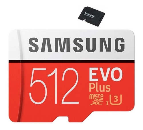 Cartão Micro Sd Samsung Evo 512gb Sdxc Gopro Hero 7 +usb 3.0