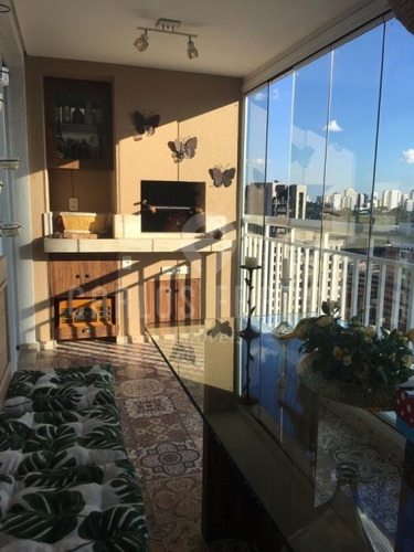 Imagem 6 de 15 de Vende Apartamento Na Chácara Santo Antonio Com 2 Suítes E Lazer Completo - Cf70091