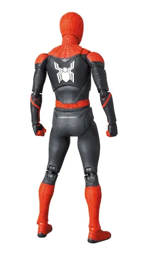 Boneco Spider-man Upgraded Suit Mafex No Way Home #194 Tom Boneco Spider-man Upgraded Suit Mafex No Way Home #194 Tom