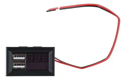 Voltímetro Con Pantalla Digital (bl) Para Coches Y Motocicle
