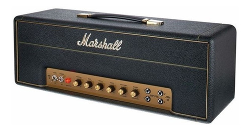 Cabezal De Guitarra Marshall Jtm45 2245 Valvular 30w Uk Color Negro con detalles en Dorado