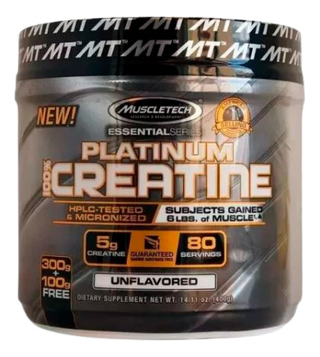  Muscletech, Essential Series Platinum Creatine