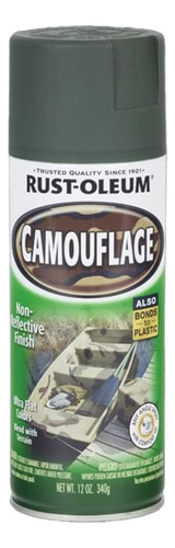 Pintura Aerosol Rust-oleum Camuflaje 340g P/caza Y Vehículos