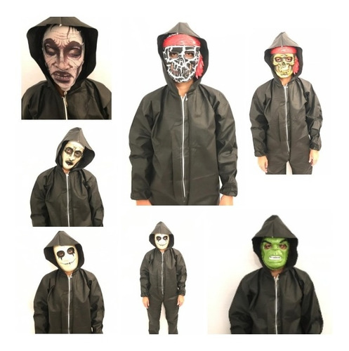 Disfraz Halloween Terror Y Fiesta Todos Los Talles!