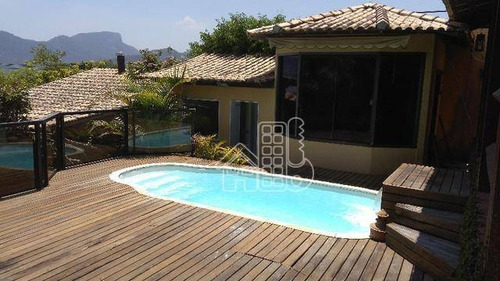 Imagem 13 de 19 de Casa Com 3 Dormitórios À Venda, 280 M² Por R$ 1.400.000,00 - Camboinhas - Niterói/rj - Ca1455