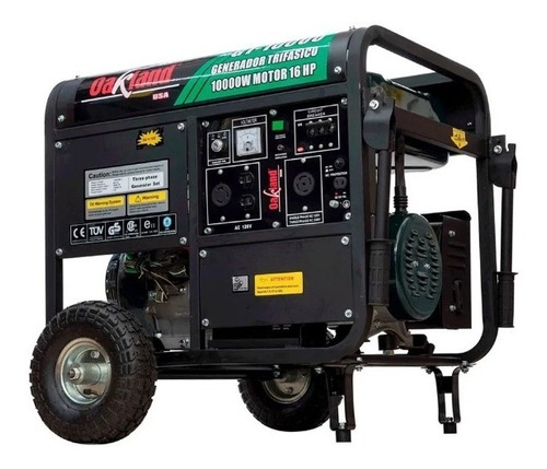 Generador Trifasico 10000w 127v/220v 16hp Oakland Gt-10000