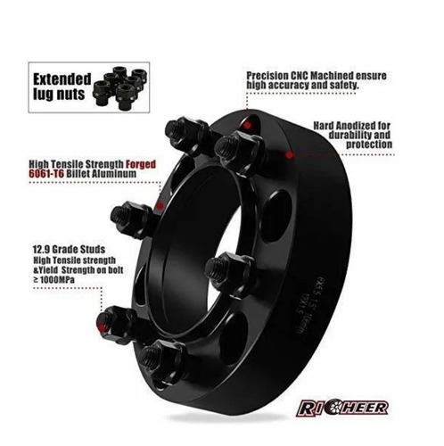 Separadores De Ruedas Richeer 6x5.5 Para Toyota Tacoma 4runn
