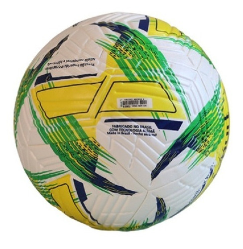 Bola De Futebol De Campo Uhlsport Aerotrack Brasil Cor Verde/Amarelo